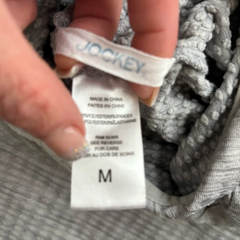 Jockey Heather Gray Knit Top - Picture 2 of 4